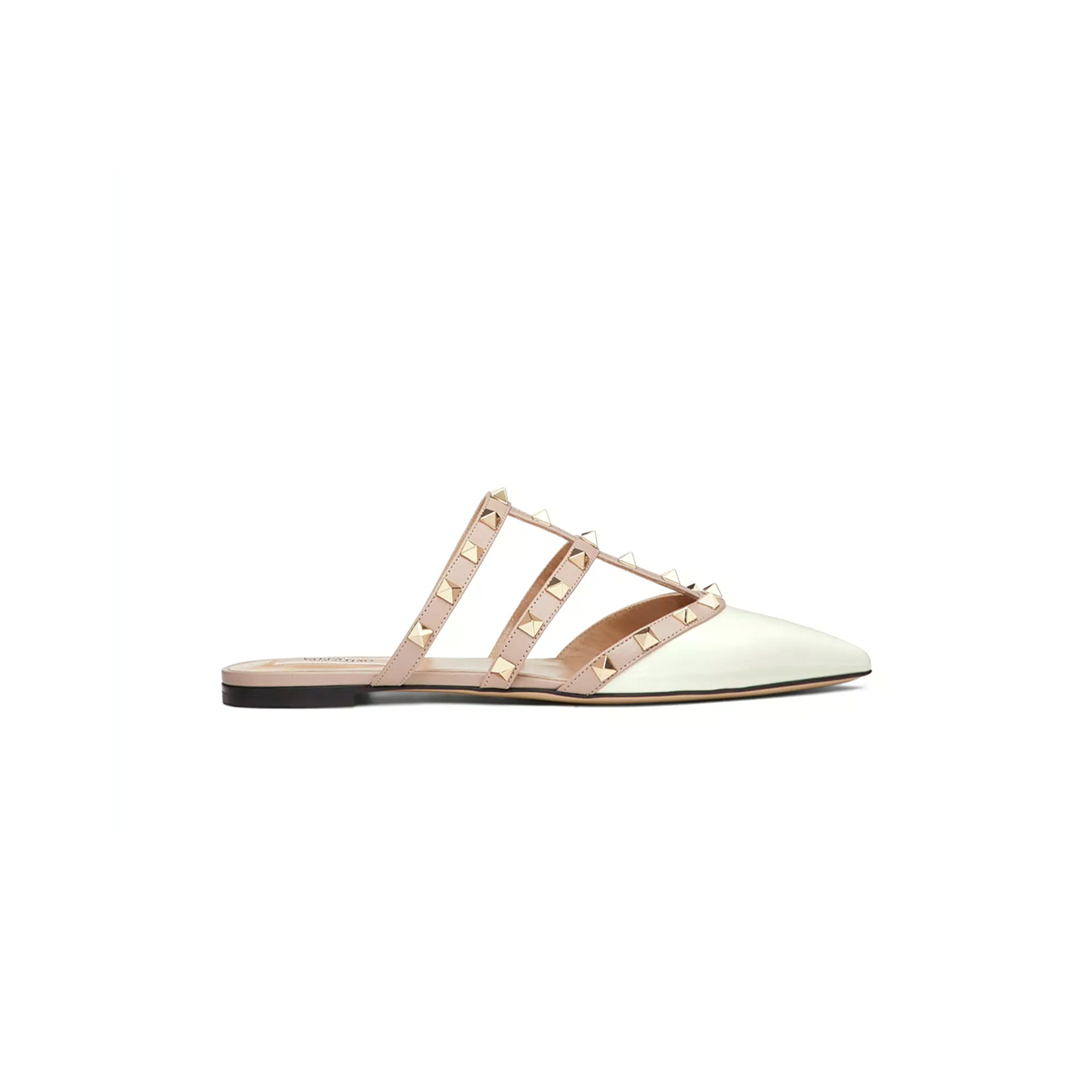 VALENTINO ROCKSTUD PATENT-LEATHER MULE 5W2S0H15VNW_L62 VALENTINO ROCKSTUD PATENT-LEATHER MULE 5W2S0H15VNW_L62